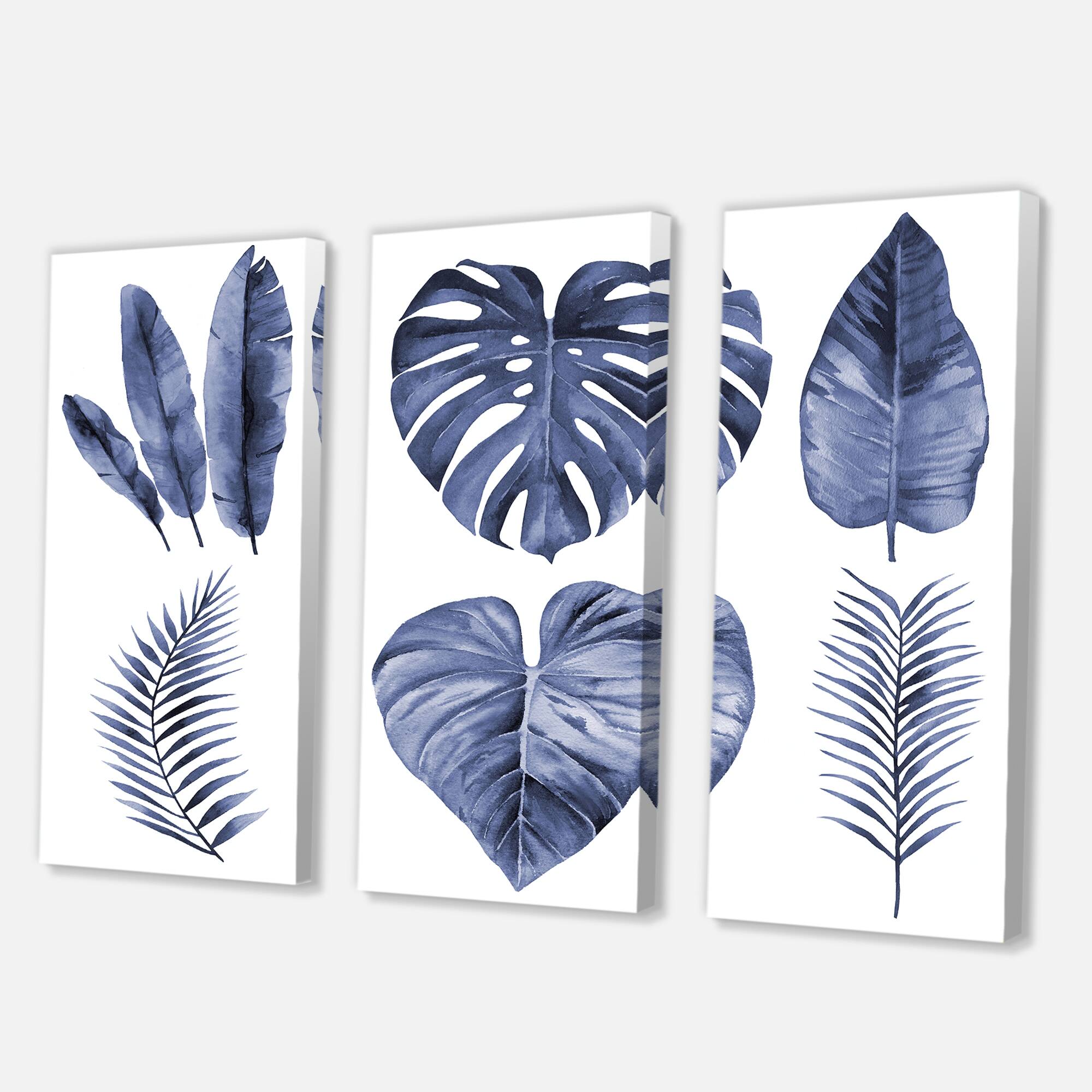 Designart - Tropical Watercolour Leaves I